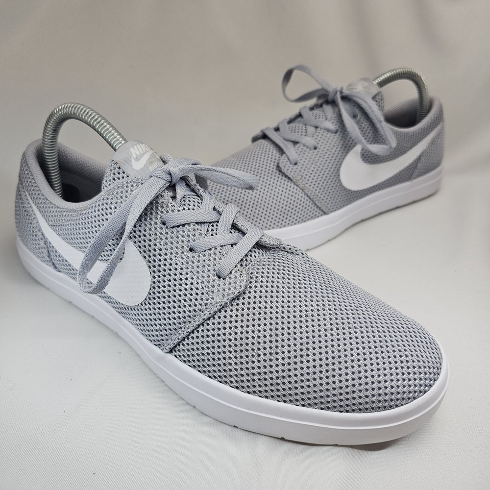 Nike Men's SB Portmore II Ultralight 880271-011 Gray Skate Shoes Size 8.5